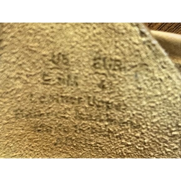 Sam Edelman Leather Woven Flat Tan 9.5 Neutral Minimalist Boho Indie Folk Chic - Picture 9 of 11